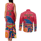 custom-adelaide-crows-football-christmas-couples-matching-tank-maxi-dress-and-long-sleeve-button-shirt-merry-xmas-2023-mix-aboriginal-art