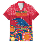 custom-adelaide-crows-football-christmas-family-matching-mermaid-dress-and-hawaiian-shirt-merry-xmas-2023-mix-aboriginal-art