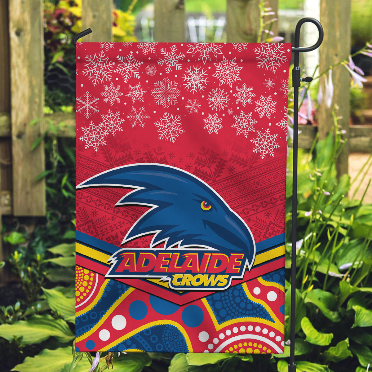 custom-adelaide-crows-football-christmas-garden-flag-merry-xmas-2023-mix-aboriginal-art