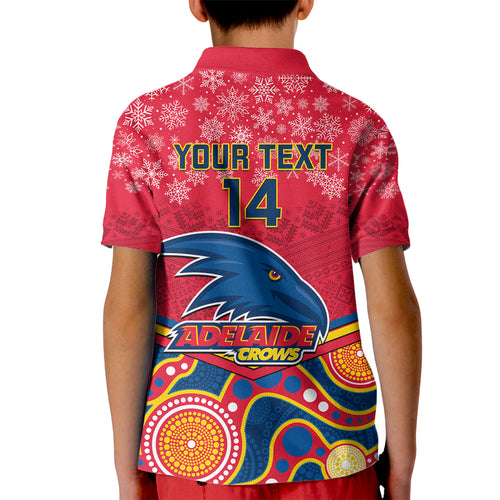 custom-adelaide-crows-football-christmas-kid-polo-shirt-merry-xmas-2023-mix-aboriginal-art