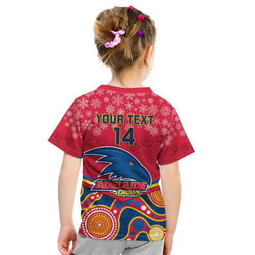 custom-adelaide-crows-football-christmas-kid-t-shirt-merry-xmas-2023-mix-aboriginal-art