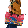 custom-adelaide-crows-football-christmas-leather-tote-bag-merry-xmas-2023-mix-aboriginal-art