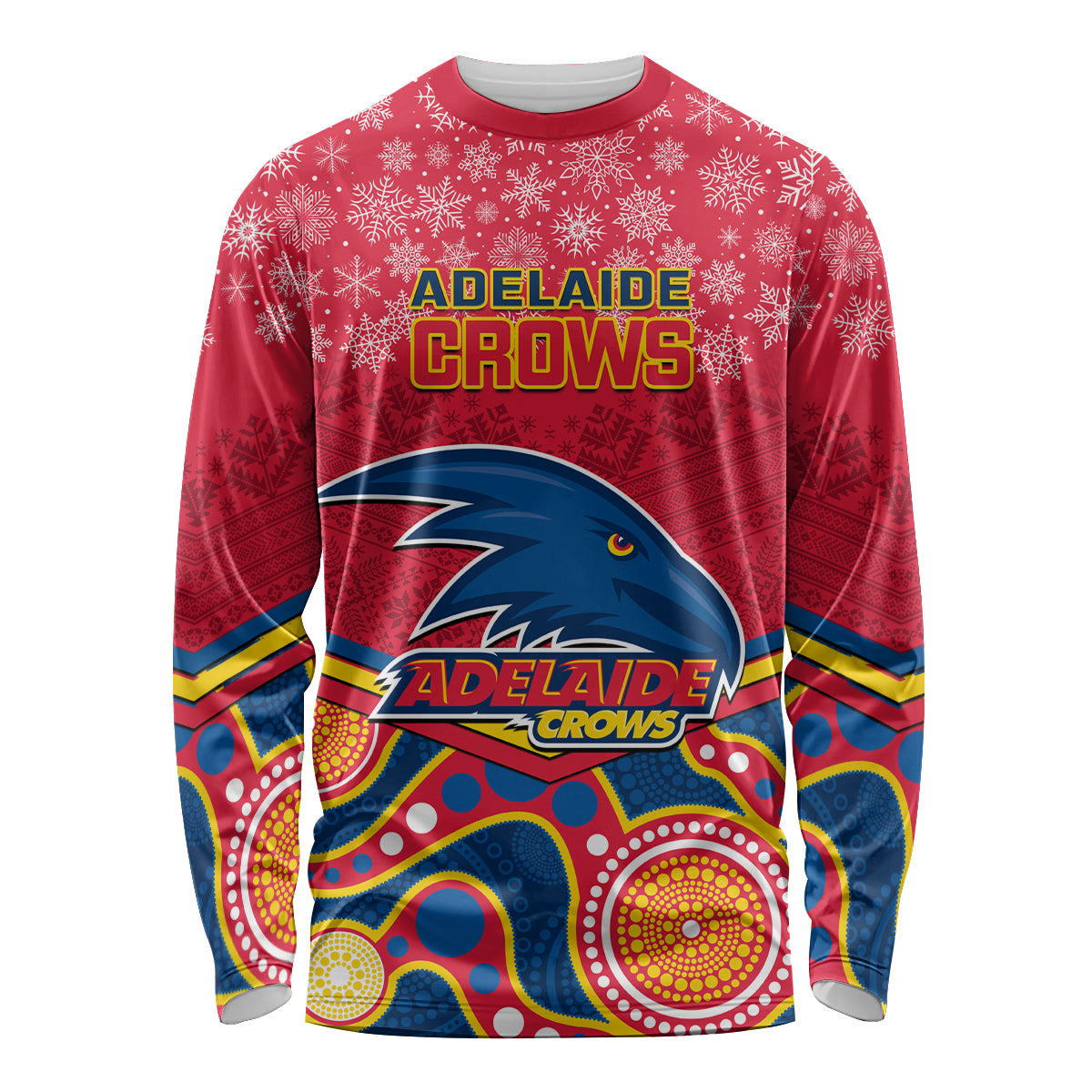 custom-adelaide-crows-football-christmas-long-sleeve-shirt-merry-xmas-2023-mix-aboriginal-art