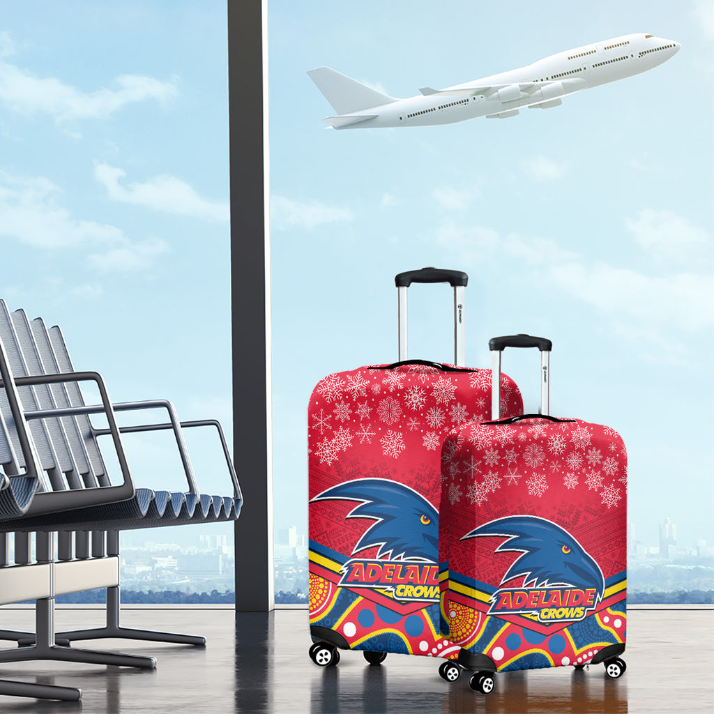 custom-adelaide-crows-football-christmas-luggage-cover-merry-xmas-2023-mix-aboriginal-art