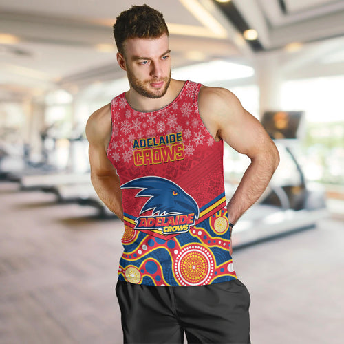 custom-adelaide-crows-football-christmas-men-tank-top-merry-xmas-2023-mix-aboriginal-art