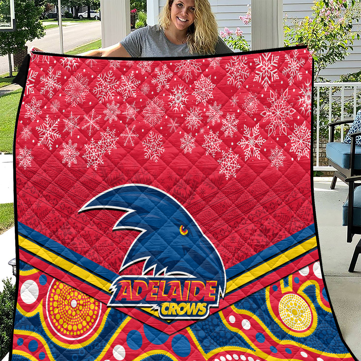 custom-adelaide-crows-football-christmas-quilt-merry-xmas-2023-mix-aboriginal-art