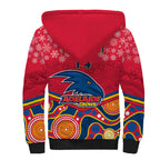 custom-adelaide-crows-football-christmas-sherpa-hoodie-merry-xmas-2023-mix-aboriginal-art