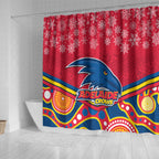 custom-adelaide-crows-football-christmas-shower-curtain-merry-xmas-2023-mix-aboriginal-art