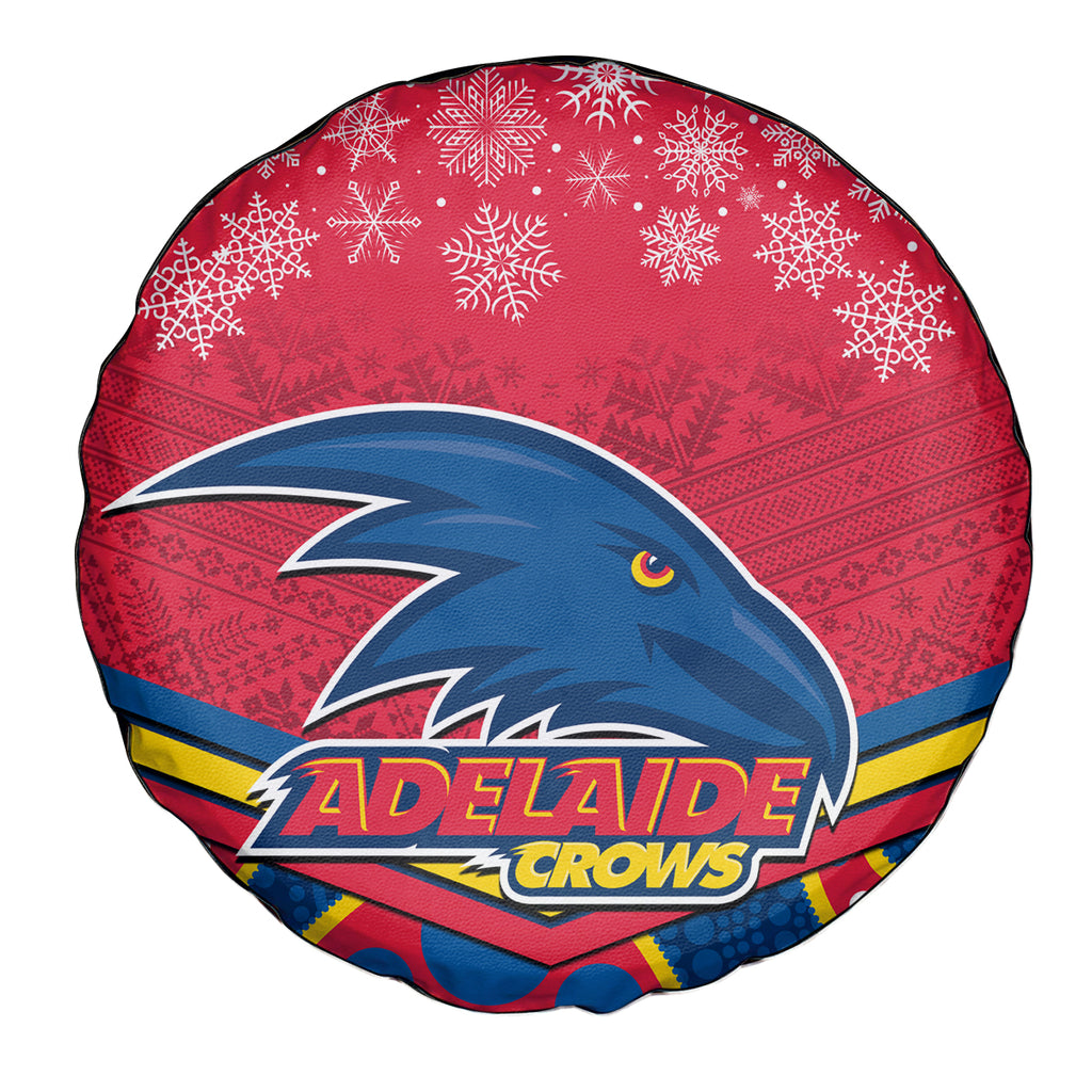 custom-adelaide-crows-football-christmas-spare-tire-cover-merry-xmas-2023-mix-aboriginal-art