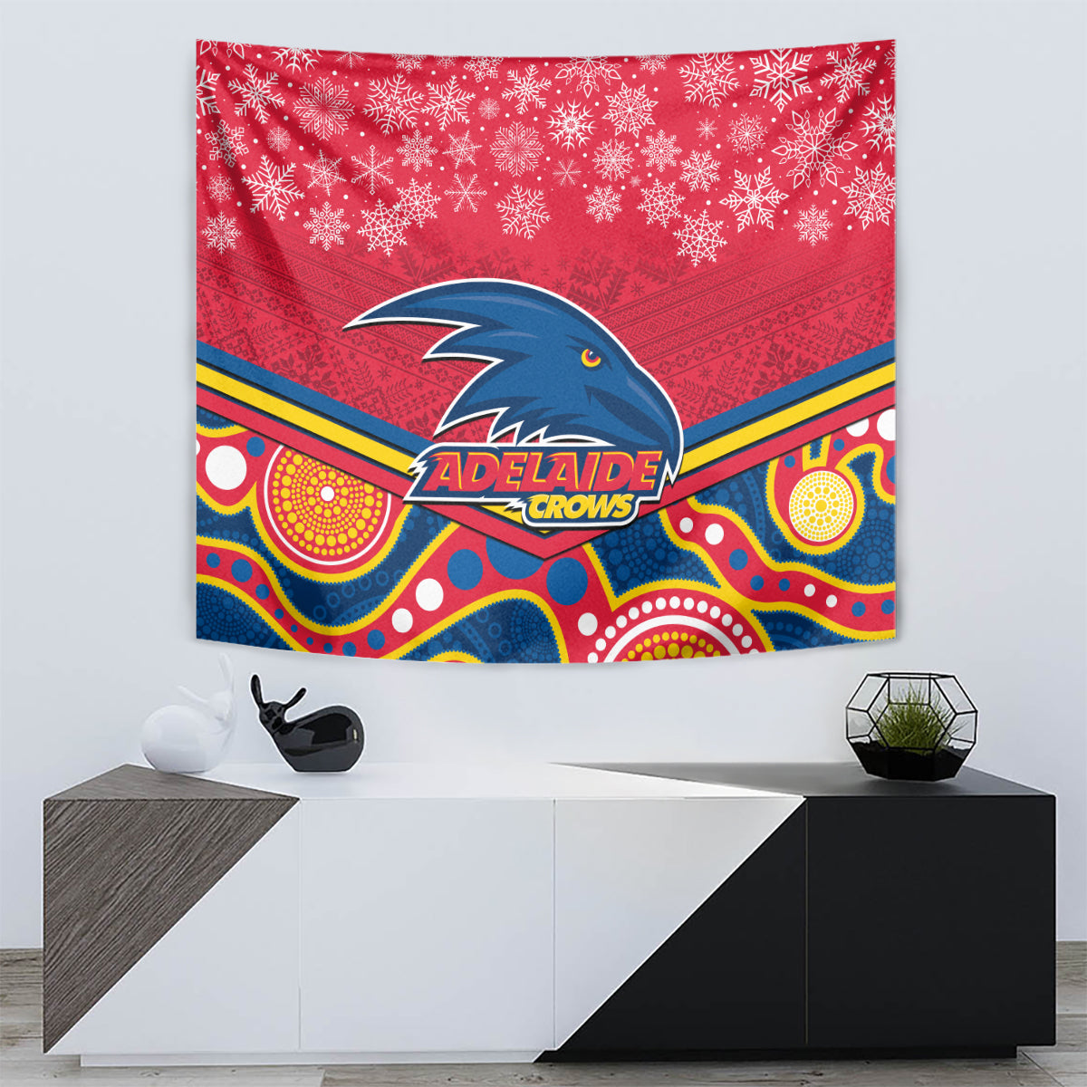 custom-adelaide-crows-football-christmas-tapestry-merry-xmas-2023-mix-aboriginal-art