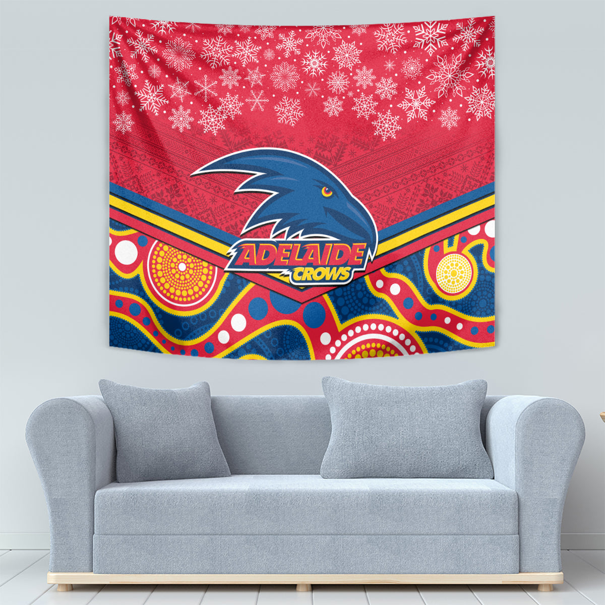 custom-adelaide-crows-football-christmas-tapestry-merry-xmas-2023-mix-aboriginal-art
