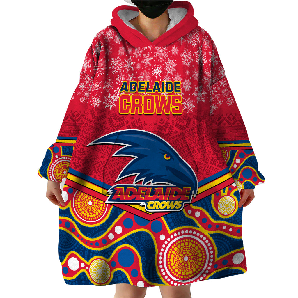 custom-adelaide-crows-football-christmas-wearable-blanket-hoodie-merry-xmas-2023-mix-aboriginal-art