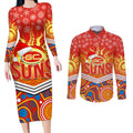 custom-suns-football-christmas-couples-matching-long-sleeve-bodycon-dress-and-long-sleeve-button-shirt-merry-xmas-2023-mix-aboriginal-art