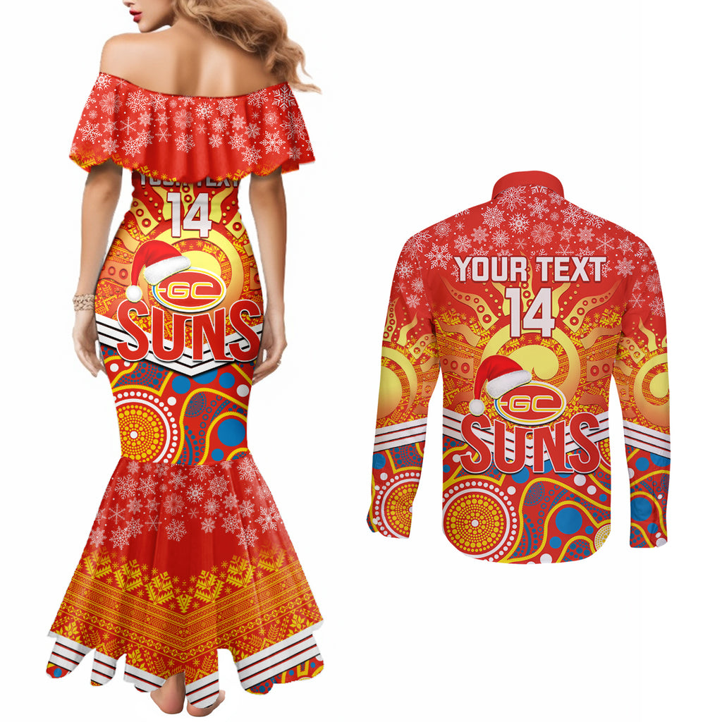 custom-suns-football-christmas-couples-matching-mermaid-dress-and-long-sleeve-button-shirt-merry-xmas-2023-mix-aboriginal-art