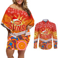 custom-suns-football-christmas-couples-matching-off-shoulder-short-dress-and-long-sleeve-button-shirt-merry-xmas-2023-mix-aboriginal-art