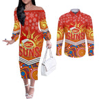 custom-suns-football-christmas-couples-matching-off-the-shoulder-long-sleeve-dress-and-long-sleeve-button-shirt-merry-xmas-2023-mix-aboriginal-art
