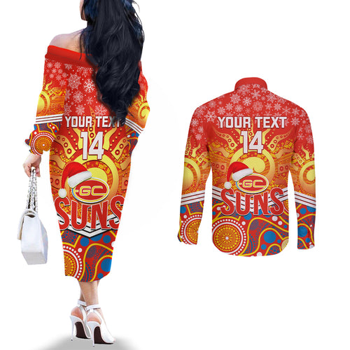 custom-suns-football-christmas-couples-matching-off-the-shoulder-long-sleeve-dress-and-long-sleeve-button-shirt-merry-xmas-2023-mix-aboriginal-art