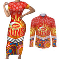 custom-suns-football-christmas-couples-matching-short-sleeve-bodycon-dress-and-long-sleeve-button-shirt-merry-xmas-2023-mix-aboriginal-art