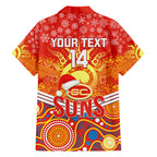 custom-suns-football-christmas-family-matching-long-sleeve-bodycon-dress-and-hawaiian-shirt-merry-xmas-2023-mix-aboriginal-art