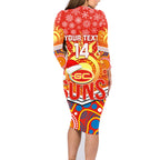 custom-suns-football-christmas-family-matching-long-sleeve-bodycon-dress-and-hawaiian-shirt-merry-xmas-2023-mix-aboriginal-art