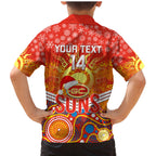 custom-suns-football-christmas-family-matching-mermaid-dress-and-hawaiian-shirt-merry-xmas-2023-mix-aboriginal-art