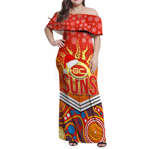 custom-suns-football-christmas-family-matching-off-shoulder-maxi-dress-and-hawaiian-shirt-merry-xmas-2023-mix-aboriginal-art