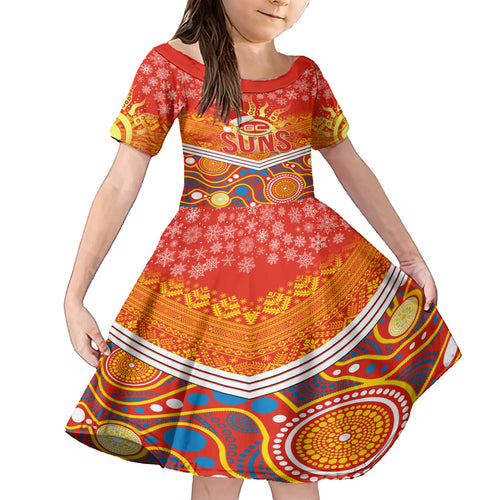 custom-suns-football-christmas-family-matching-off-shoulder-short-dress-and-hawaiian-shirt-merry-xmas-2023-mix-aboriginal-art