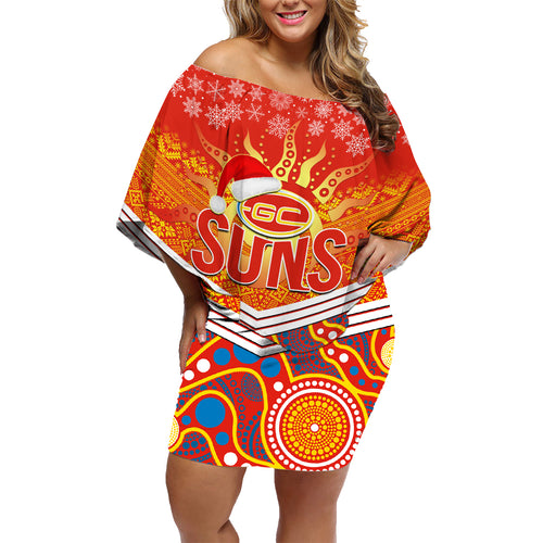 custom-suns-football-christmas-family-matching-off-shoulder-short-dress-and-hawaiian-shirt-merry-xmas-2023-mix-aboriginal-art