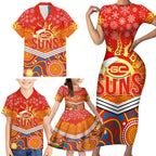 custom-suns-football-christmas-family-matching-short-sleeve-bodycon-dress-and-hawaiian-shirt-merry-xmas-2023-mix-aboriginal-art