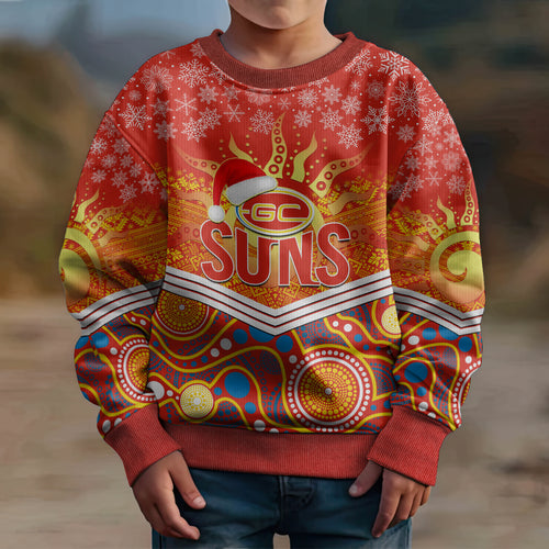 custom-suns-football-christmas-kid-ugly-christmas-sweater-merry-xmas-2023-mix-aboriginal-art