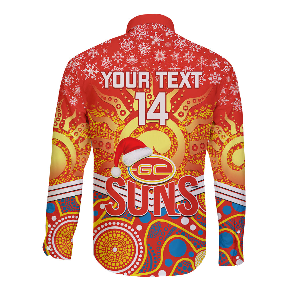 custom-suns-football-christmas-long-sleeve-button-shirt-merry-xmas-2023-mix-aboriginal-art