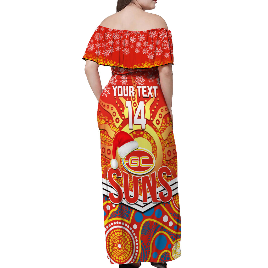 custom-suns-football-christmas-off-shoulder-maxi-dress-merry-xmas-2023-mix-aboriginal-art