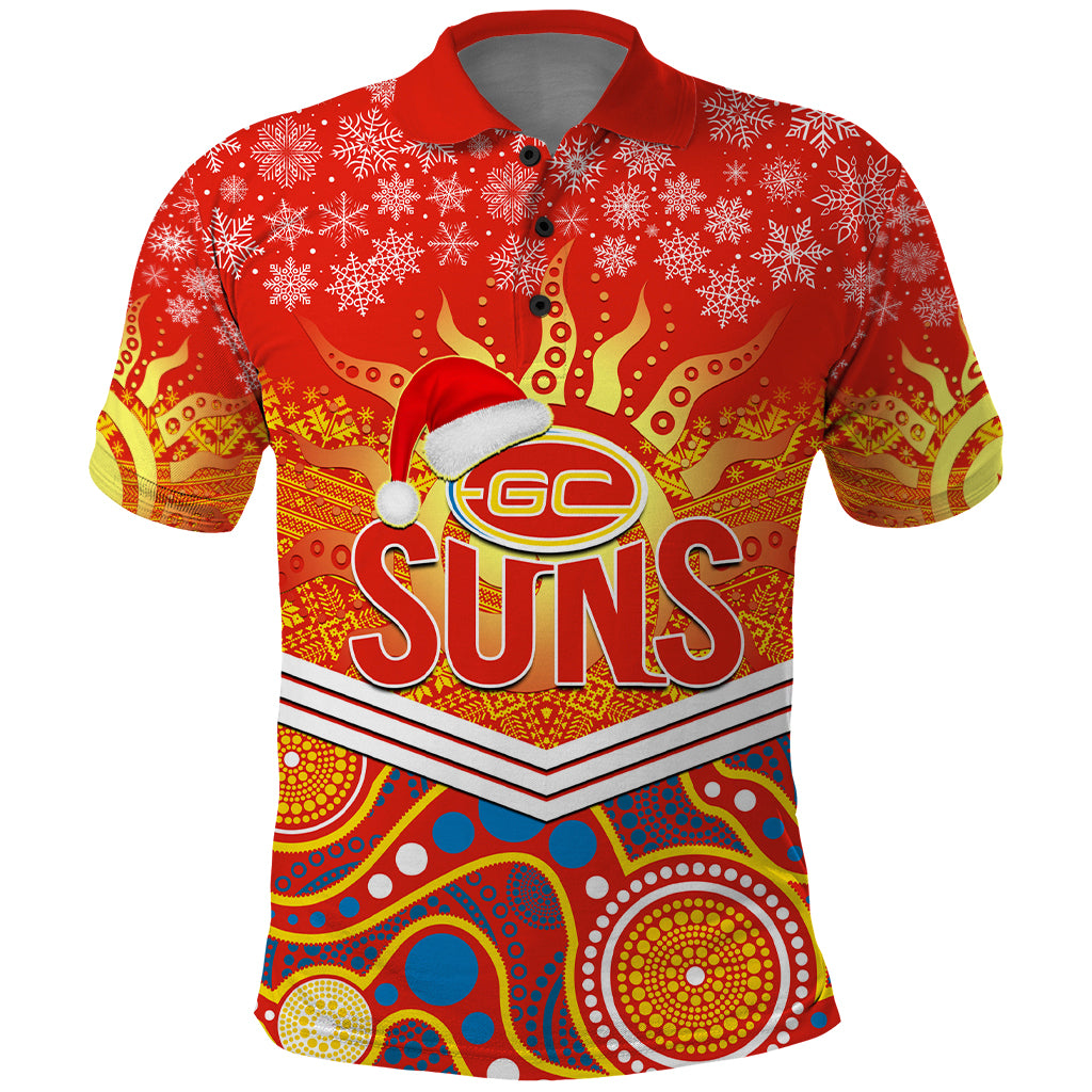 custom-suns-football-christmas-polo-shirt-merry-xmas-2023-mix-aboriginal-art