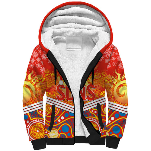 custom-suns-football-christmas-sherpa-hoodie-merry-xmas-2023-mix-aboriginal-art