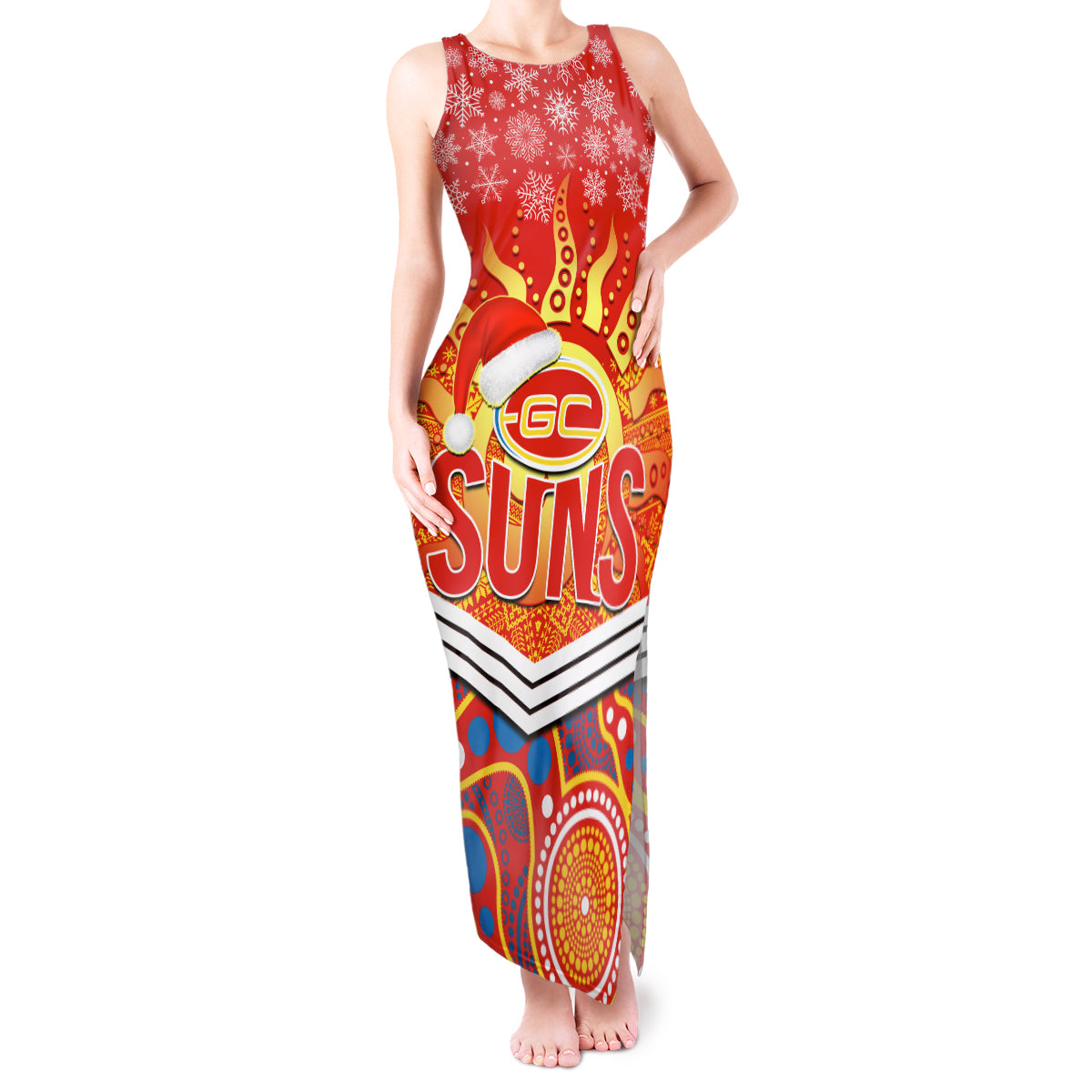 custom-suns-football-christmas-tank-maxi-dress-merry-xmas-2023-mix-aboriginal-art