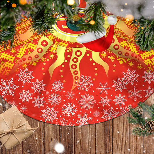 suns-football-christmas-tree-skirt-merry-xmas-2023-mix-aboriginal-art