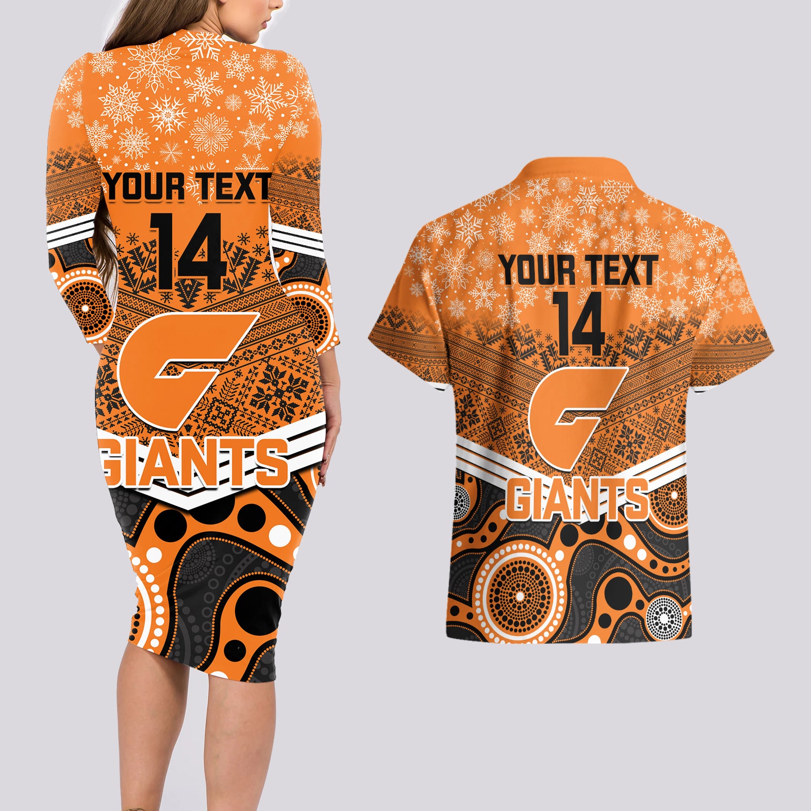 custom-giants-football-christmas-couples-matching-long-sleeve-bodycon-dress-and-hawaiian-shirt-merry-xmas-2023-mix-aboriginal-art