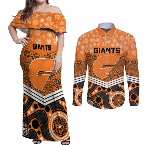 custom-giants-football-christmas-couples-matching-off-shoulder-maxi-dress-and-long-sleeve-button-shirt-merry-xmas-2023-mix-aboriginal-art
