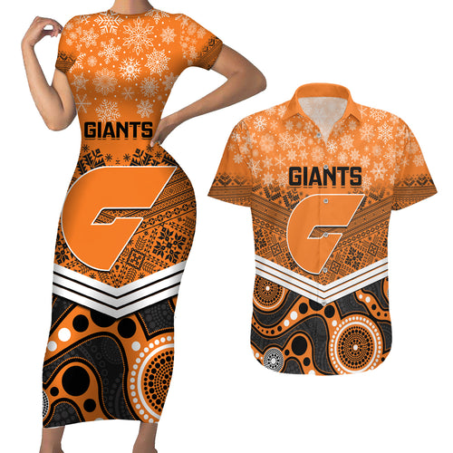 custom-giants-football-christmas-couples-matching-short-sleeve-bodycon-dress-and-hawaiian-shirt-merry-xmas-2023-mix-aboriginal-art