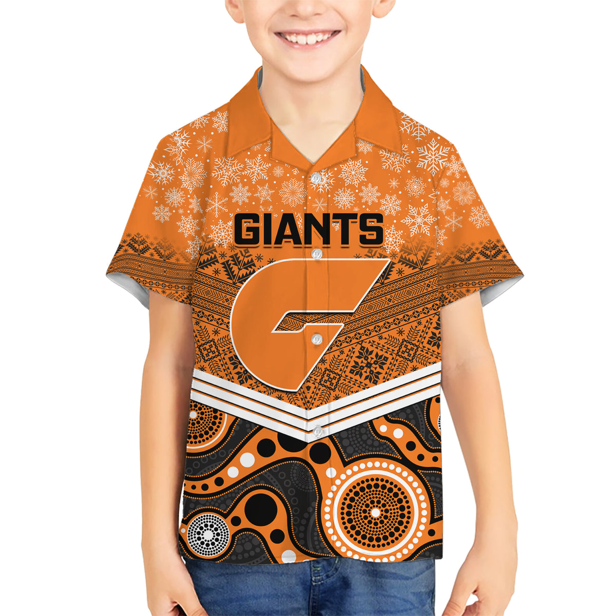 custom-giants-football-christmas-kid-hawaiian-shirt-merry-xmas-2023-mix-aboriginal-art