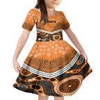 custom-giants-football-christmas-kid-short-sleeve-dress-merry-xmas-2023-mix-aboriginal-art