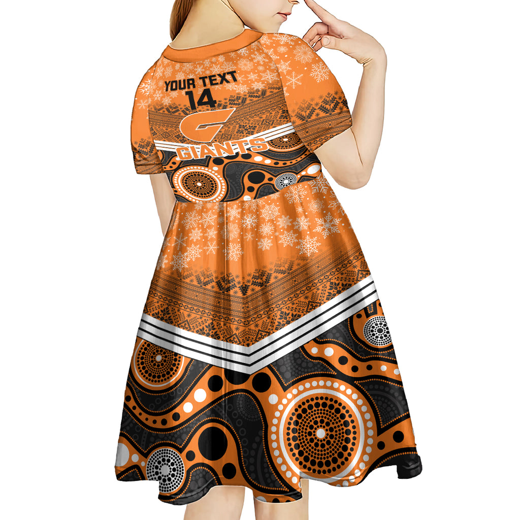 custom-giants-football-christmas-kid-short-sleeve-dress-merry-xmas-2023-mix-aboriginal-art
