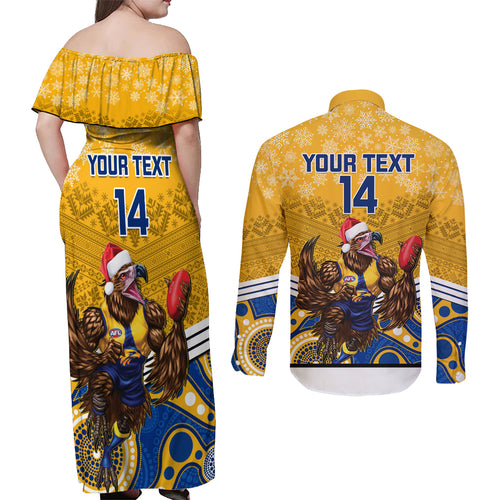 custom-eagles-football-christmas-couples-matching-off-shoulder-maxi-dress-and-long-sleeve-button-shirt-merry-xmas-2023-mix-aboriginal-art