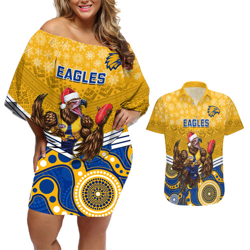 custom-eagles-football-christmas-couples-matching-off-shoulder-short-dress-and-hawaiian-shirt-merry-xmas-2023-mix-aboriginal-art