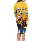 custom-eagles-football-christmas-family-matching-long-sleeve-bodycon-dress-and-hawaiian-shirt-merry-xmas-2023-mix-aboriginal-art