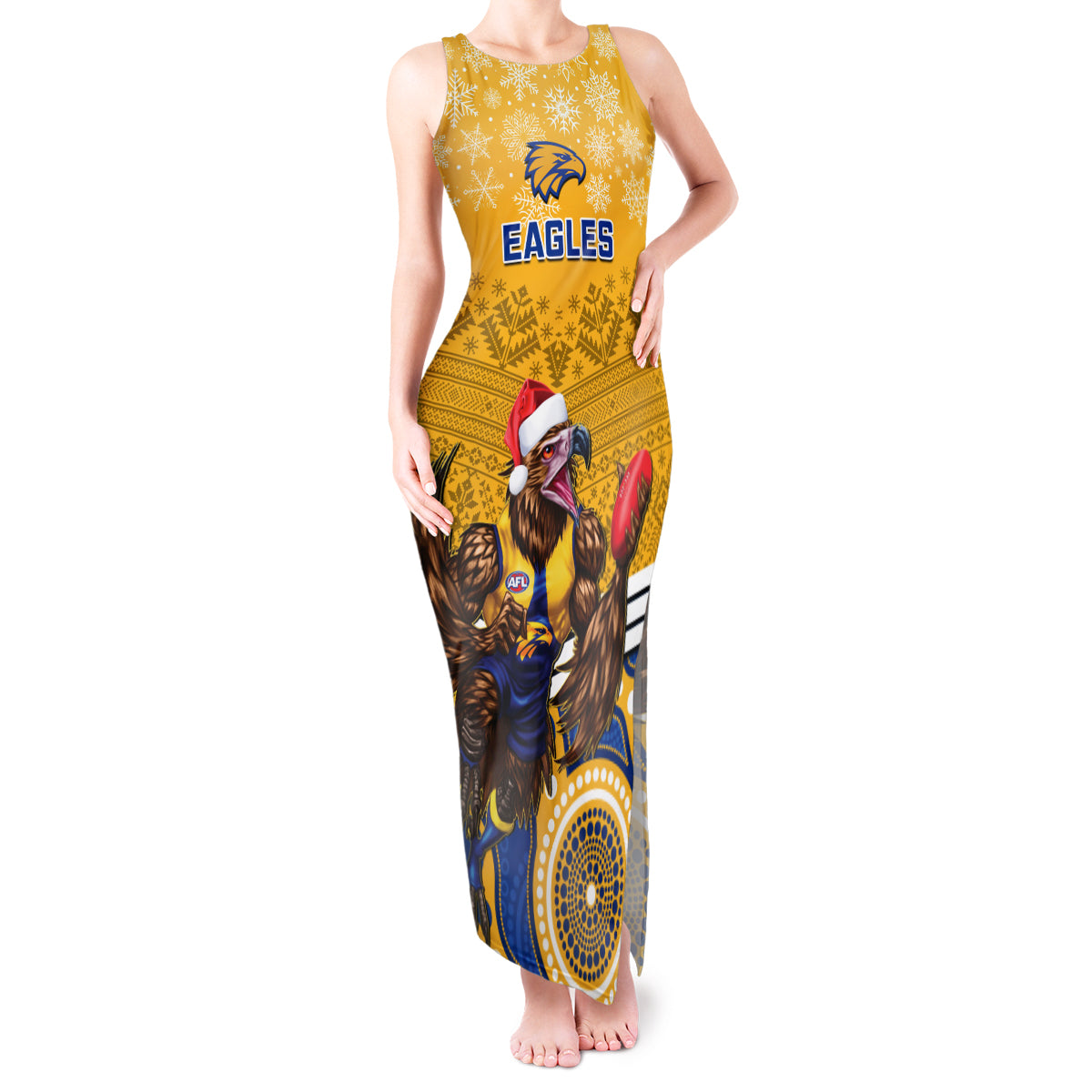 custom-eagles-football-christmas-tank-maxi-dress-merry-xmas-2023-mix-aboriginal-art