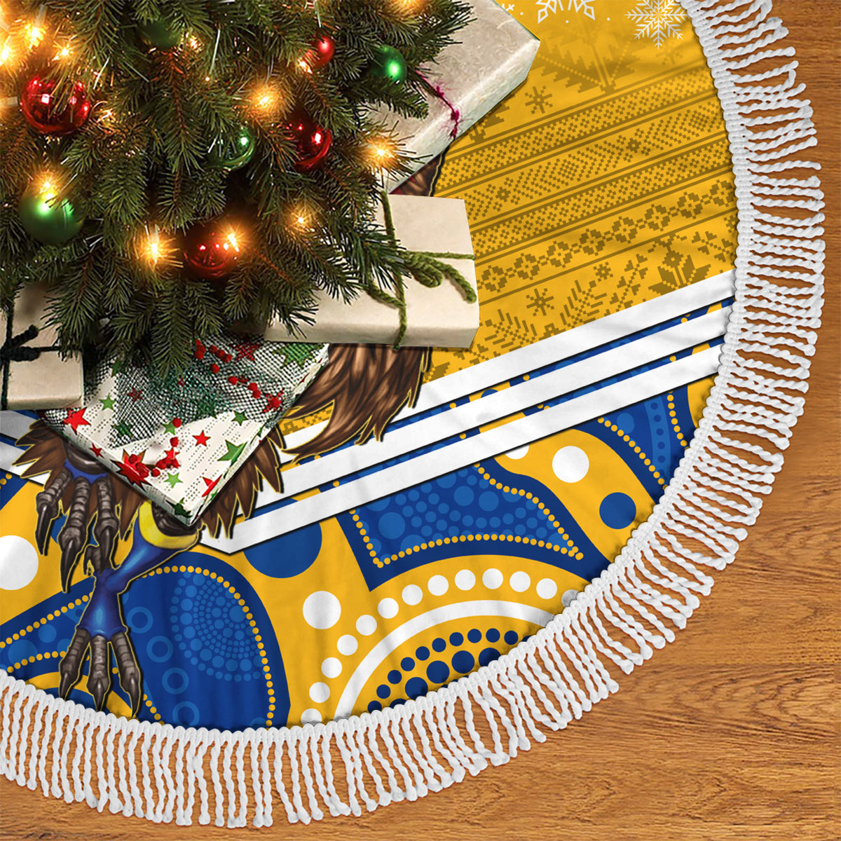 eagles-football-christmas-tree-skirt-merry-xmas-2023-mix-aboriginal-art