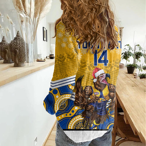 custom-eagles-football-christmas-women-casual-shirt-merry-xmas-2023-mix-aboriginal-art