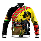 Panthers ANZAC Day Baseball Jacket Pennies Mascot Rosemary Starring Night Style