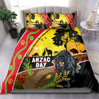 Panthers ANZAC Day Bedding Set Pennies Mascot Rosemary Starring Night Style